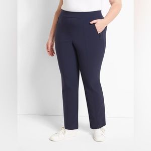 Lane Bryant On The Go Straight MidRise Pant size 24L